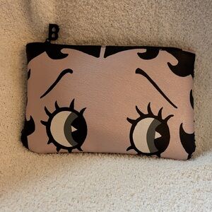 Betty Boop Glamorous Black Sequin Pouch by Ipsy
